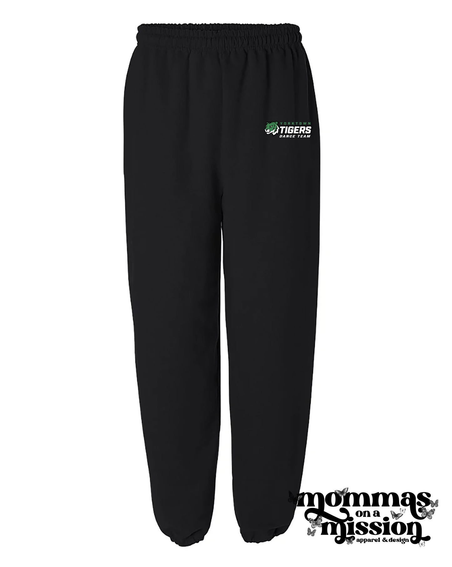 yms dance sweatpants - tiger logo