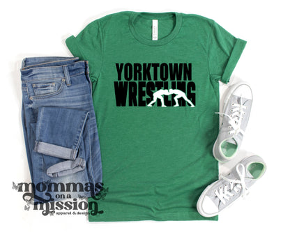 yorktown wrestling block