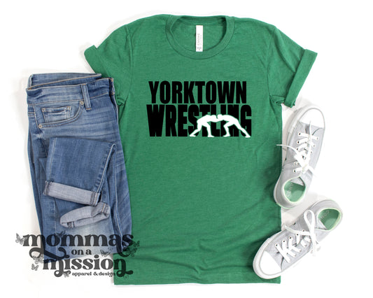 yorktown wrestling block