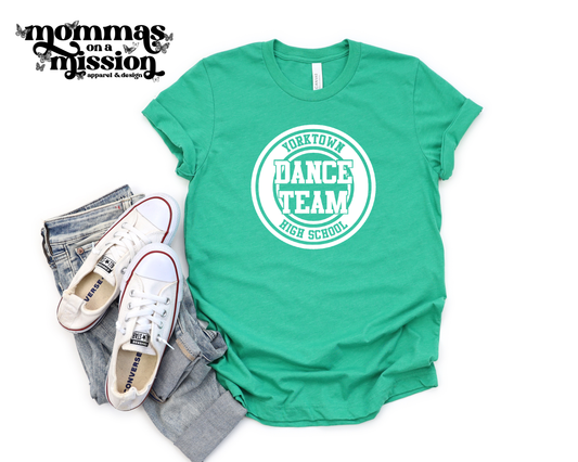 dance round logo - YHS Dance Team Fundraiser