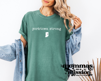 yorktown strong with shape - flood relief