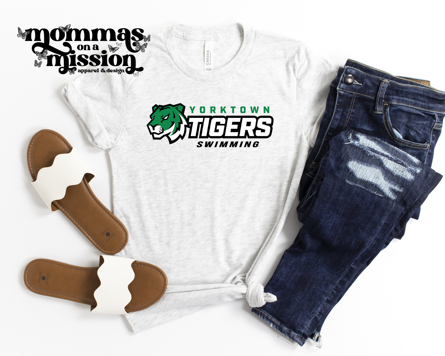 yorktown tigers swimming logo