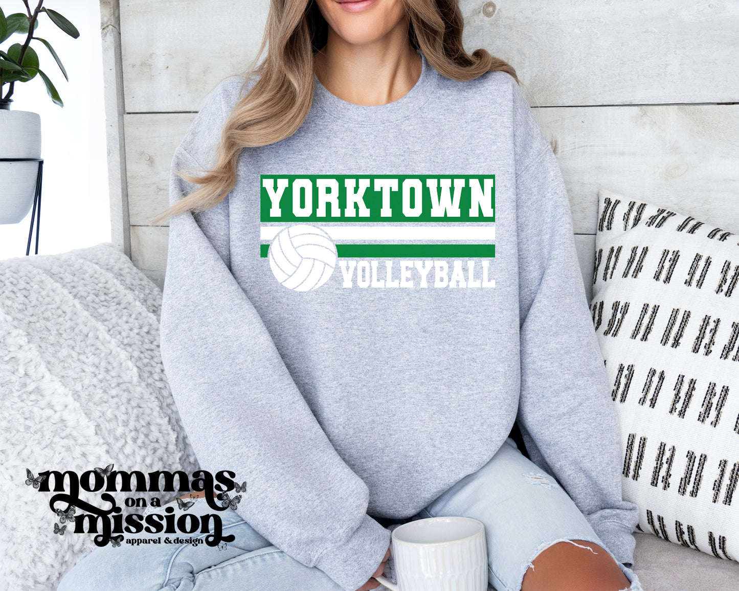 yorktown volleyball with lines