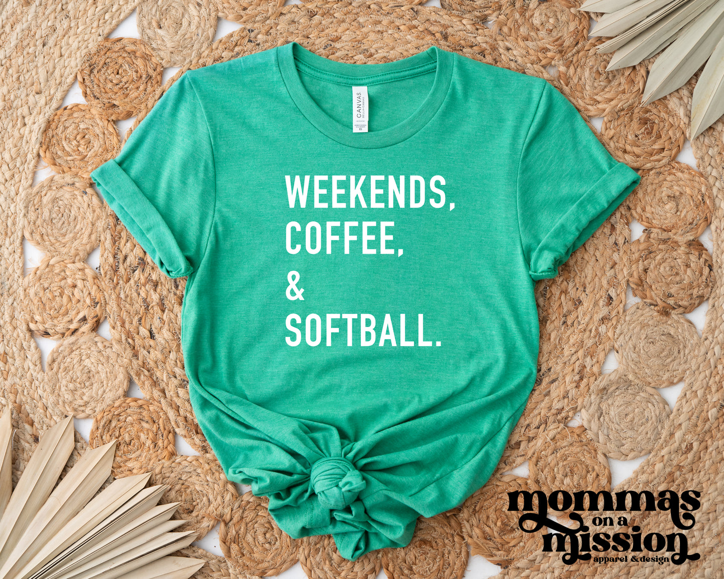 weekends, coffee & softball