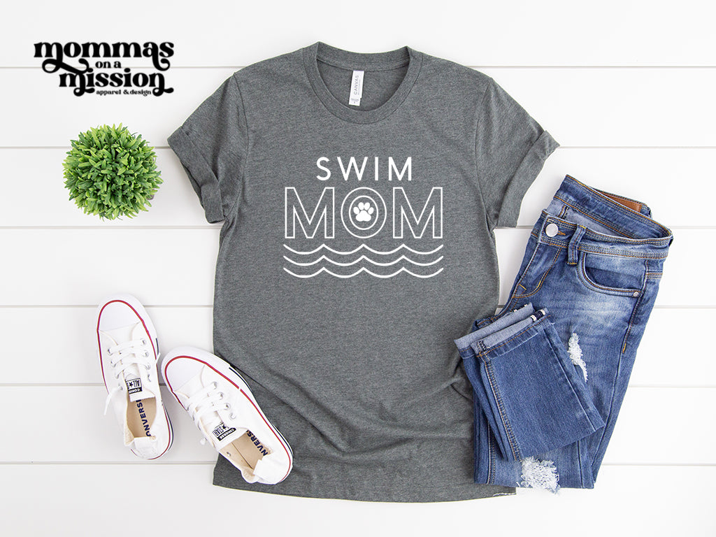 swim mom with waves 2 - yorktown middle swim & dive fundraiser
