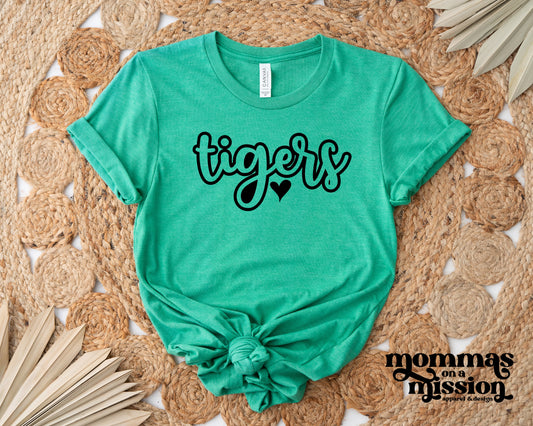 cute cursive tigers (youth)